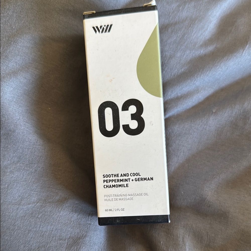 Soothe and Cool Massage Oil